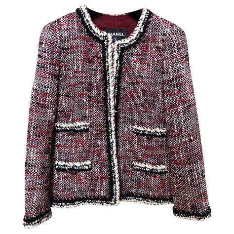 veste chanel femme tweed|Tweed, mixed fibers & neoprene , white & ivory — Fashion.